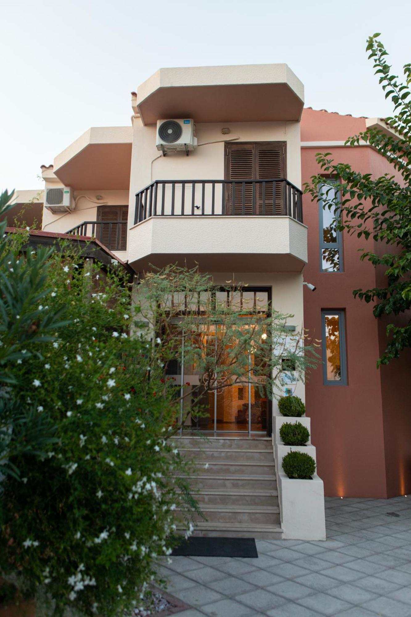 Galini Hotel Скала Ересу Екстериор снимка